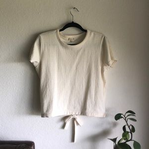 Madewell tie back top